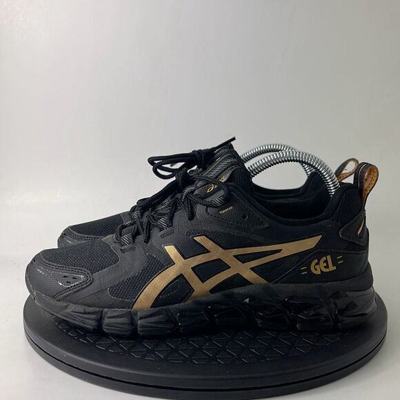 Asics Gel-Quantum 180 Black Gold Running Shoes 1202A296 Women’s Size 7.5 - Picture 8 of 12